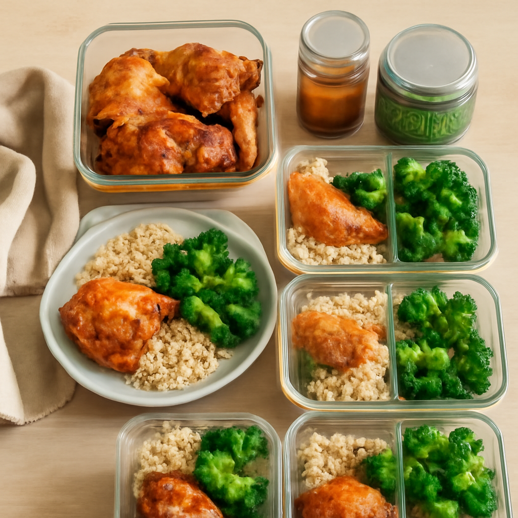 The rotisserie chicken system